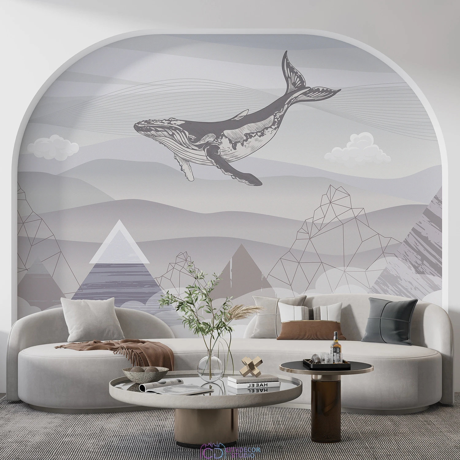 Фотообои на заказ по индивидуальному размеру Citydecor Fantasy 31