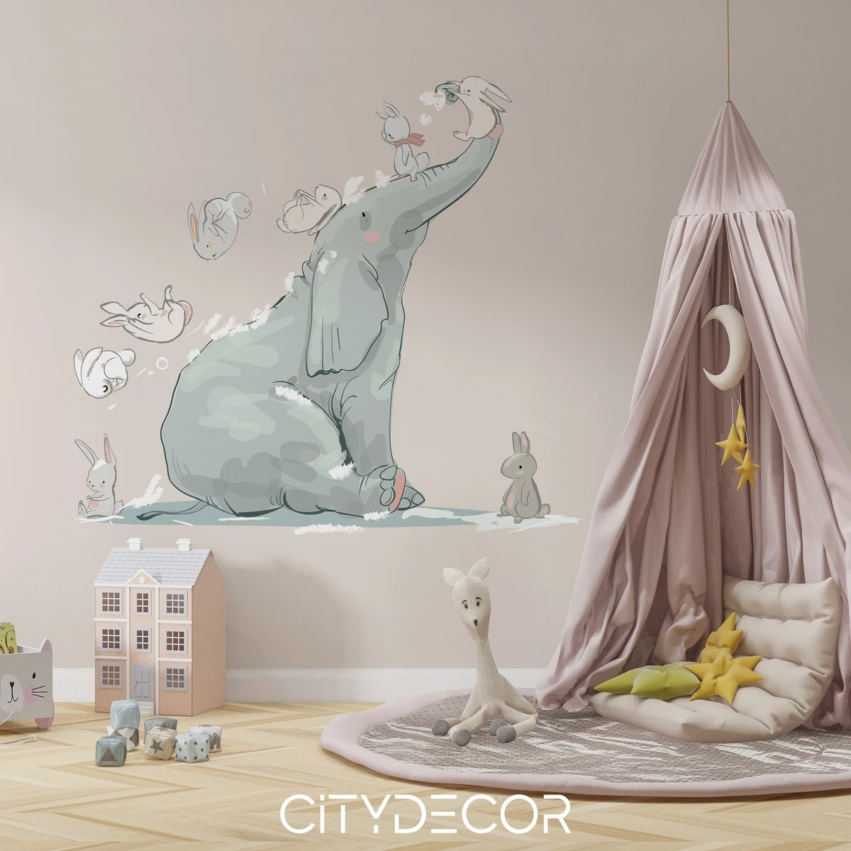 Фотообои на заказ по индивидуальному размеру Citydecor Fantasy 33