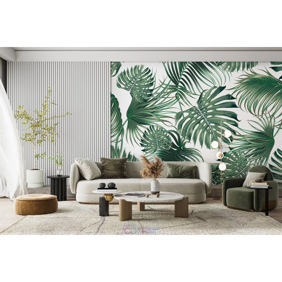 Фотообои на заказ по индивидуальному размеру Citydecor Цветы и Растения 187