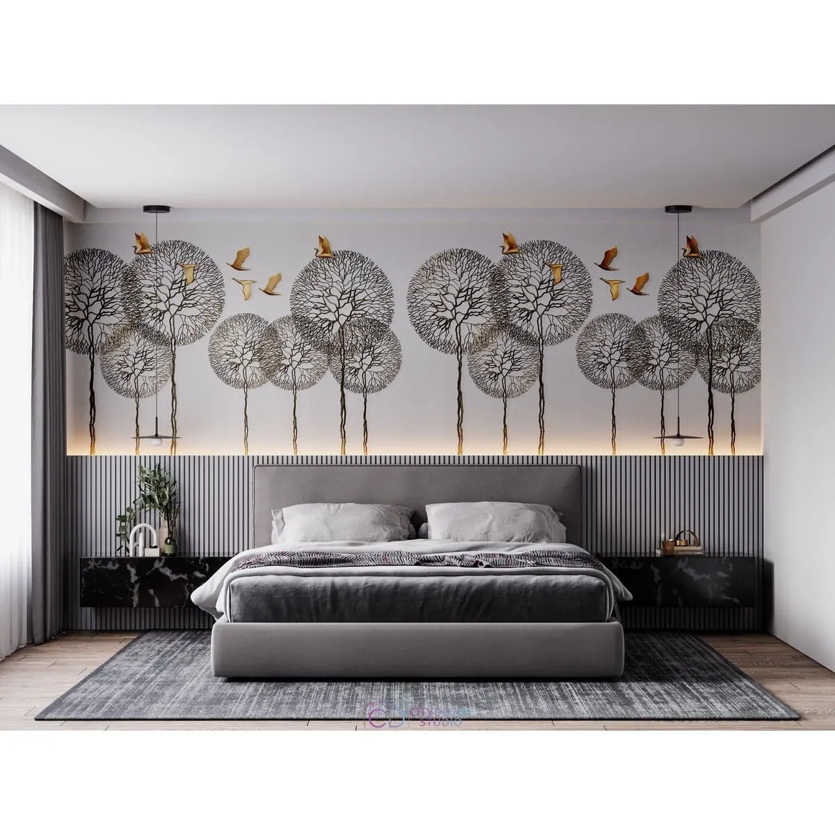 Фотообои на заказ по индивидуальному размеру Citydecor Цветы и Растения 192
