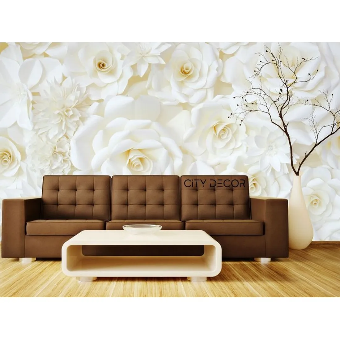 Фотообои на заказ по индивидуальному размеру Citydecor Цветы и Растения 2