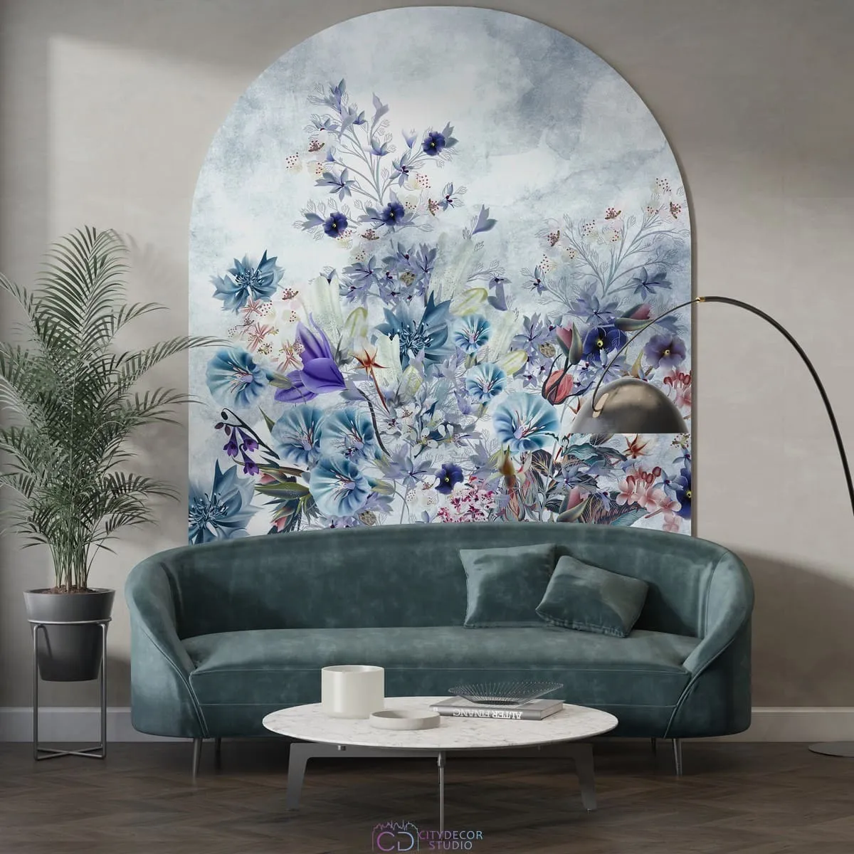 Фотообои на заказ по индивидуальному размеру Citydecor Цветы и Растения 206