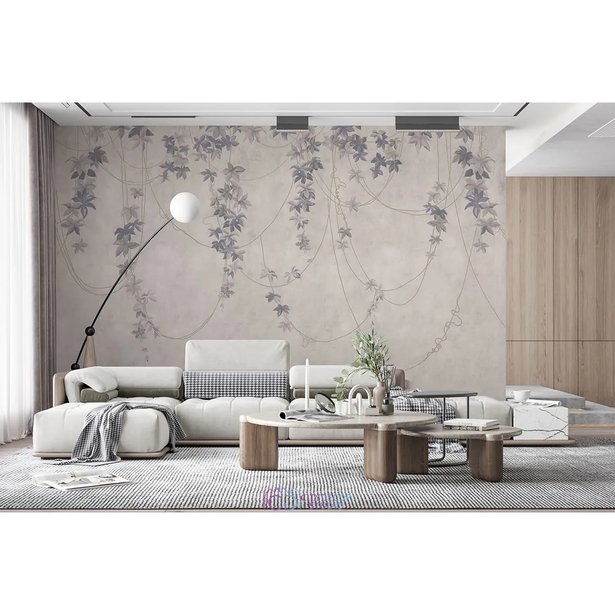 Фотообои на заказ по индивидуальному размеру Citydecor Цветы и Растения 216