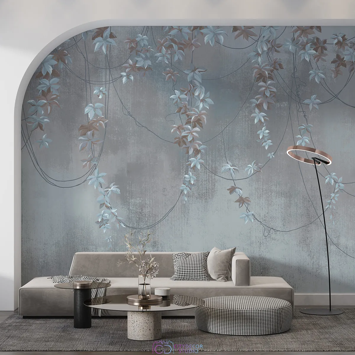 Фотообои на заказ по индивидуальному размеру Citydecor Цветы и Растения 218