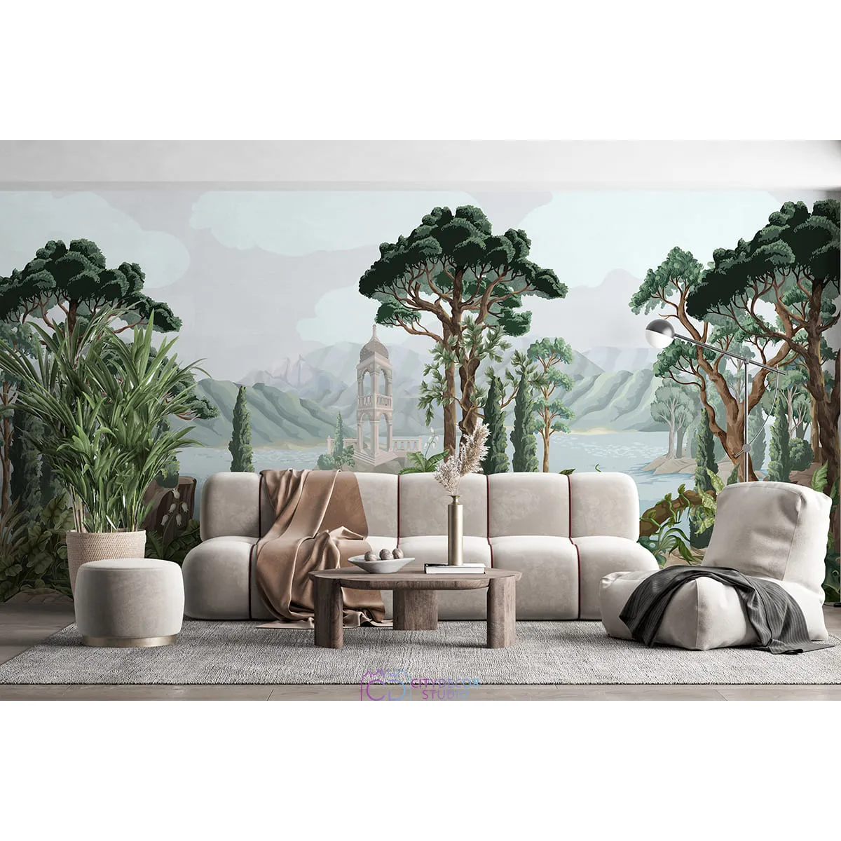 Фотообои на заказ по индивидуальному размеру Citydecor Цветы и Растения 227
