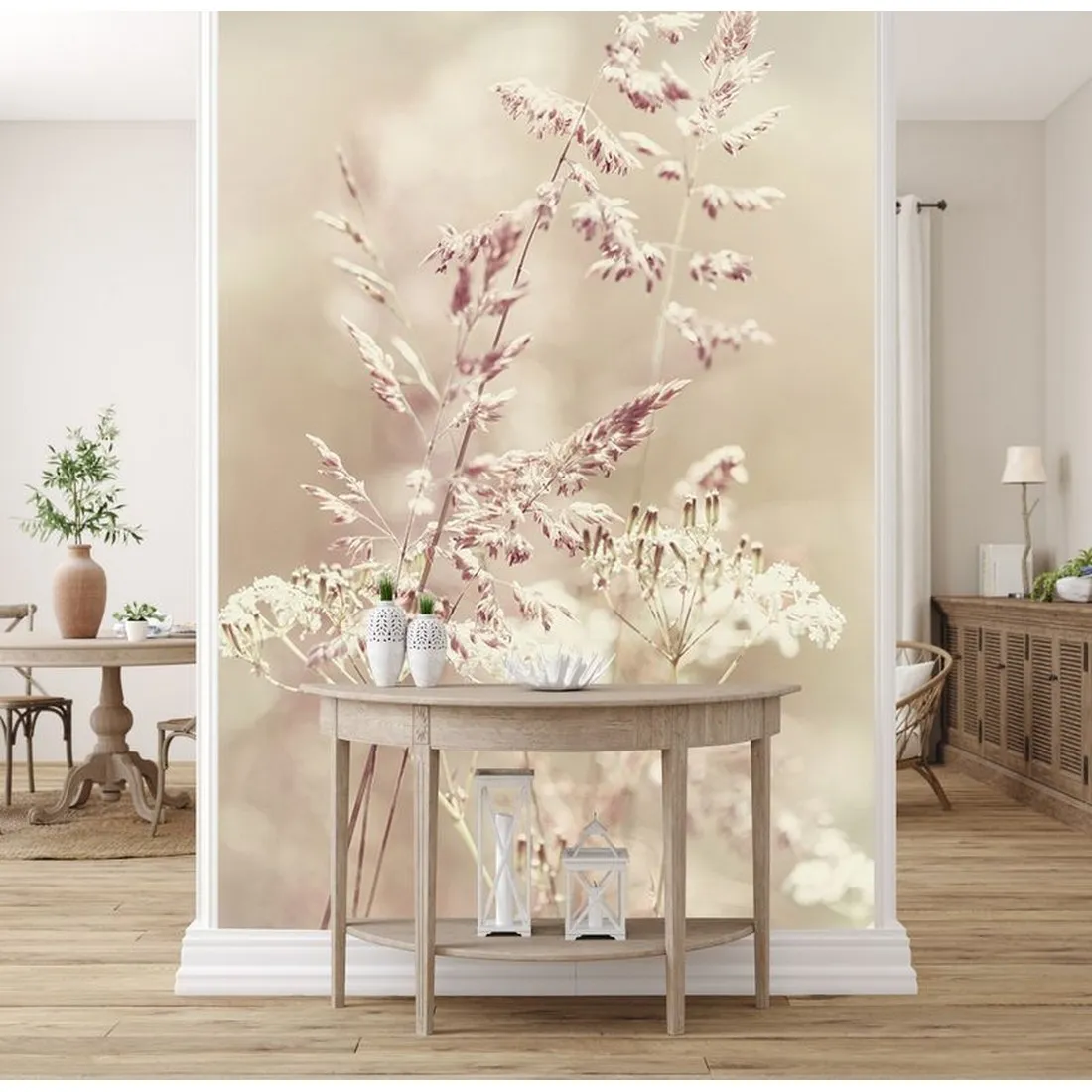 Фотообои на заказ по индивидуальному размеру Citydecor Цветущий луг