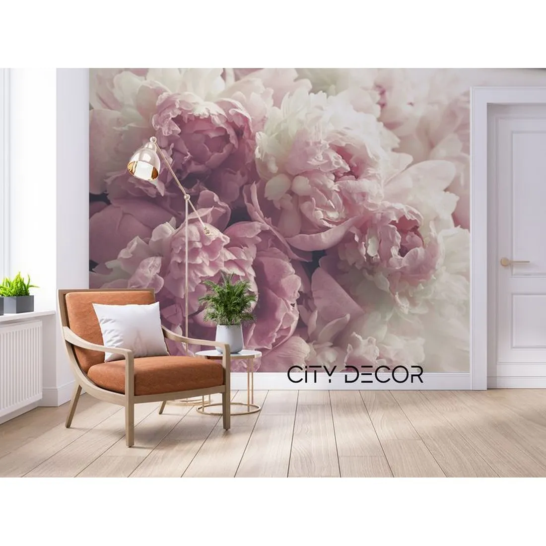 Фотообои на заказ по индивидуальному размеру Citydecor Цветы и Растения 4