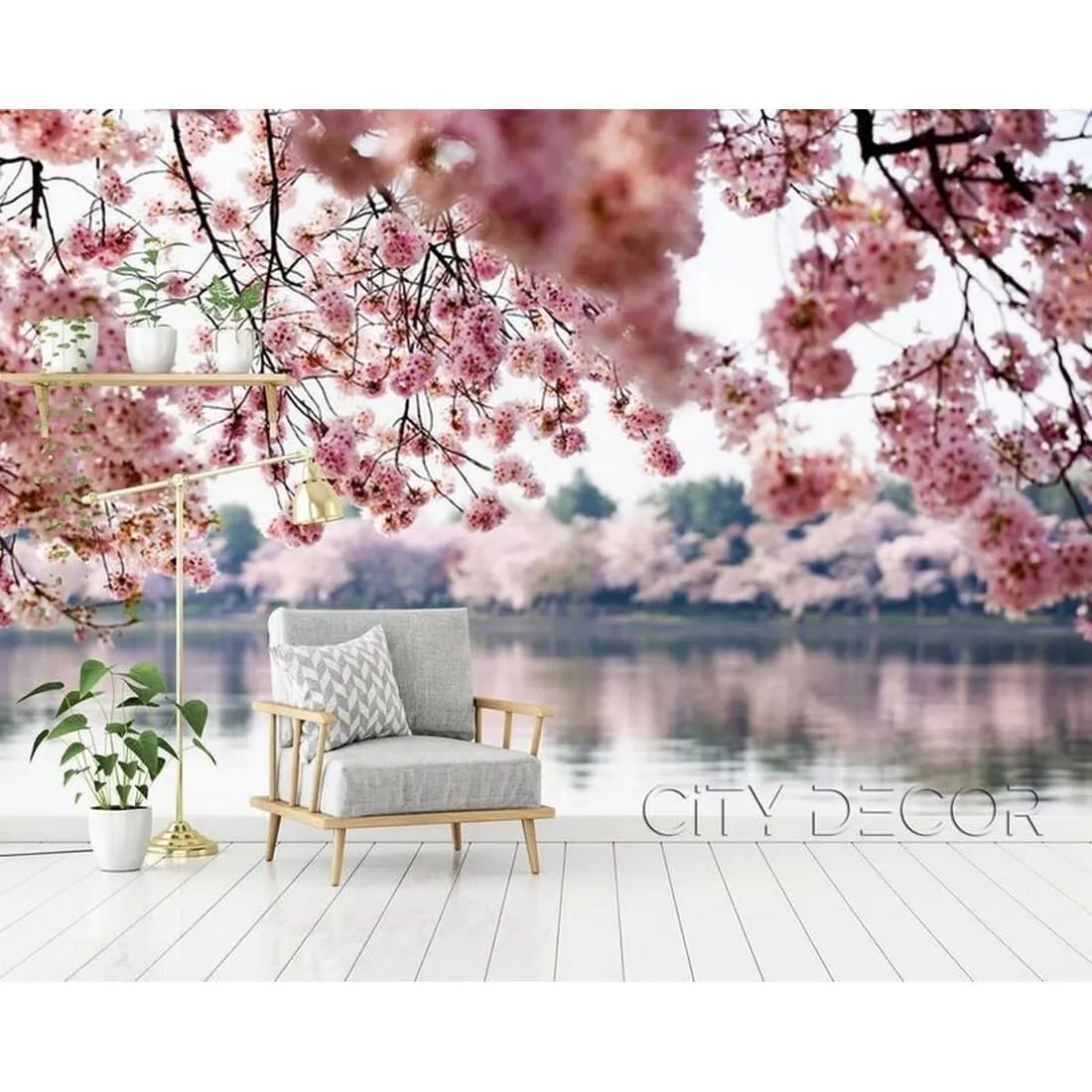 Фотообои на заказ по индивидуальному размеру Citydecor Цветы и Растения 49
