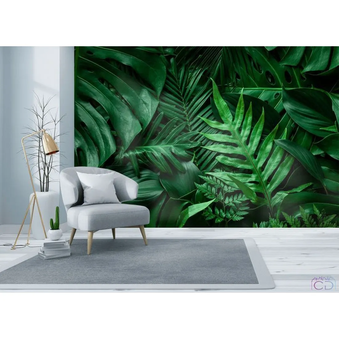 Фотообои на заказ по индивидуальному размеру Citydecor Цветы и Растения 73