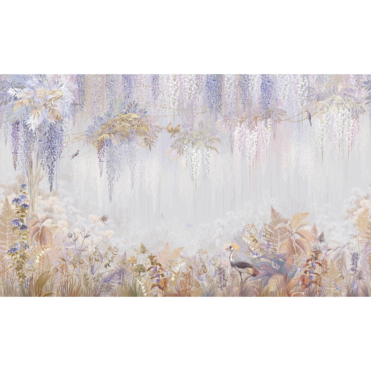 Фотообои на заказ по индивидуальному размеру Citydecor Flower Town 44