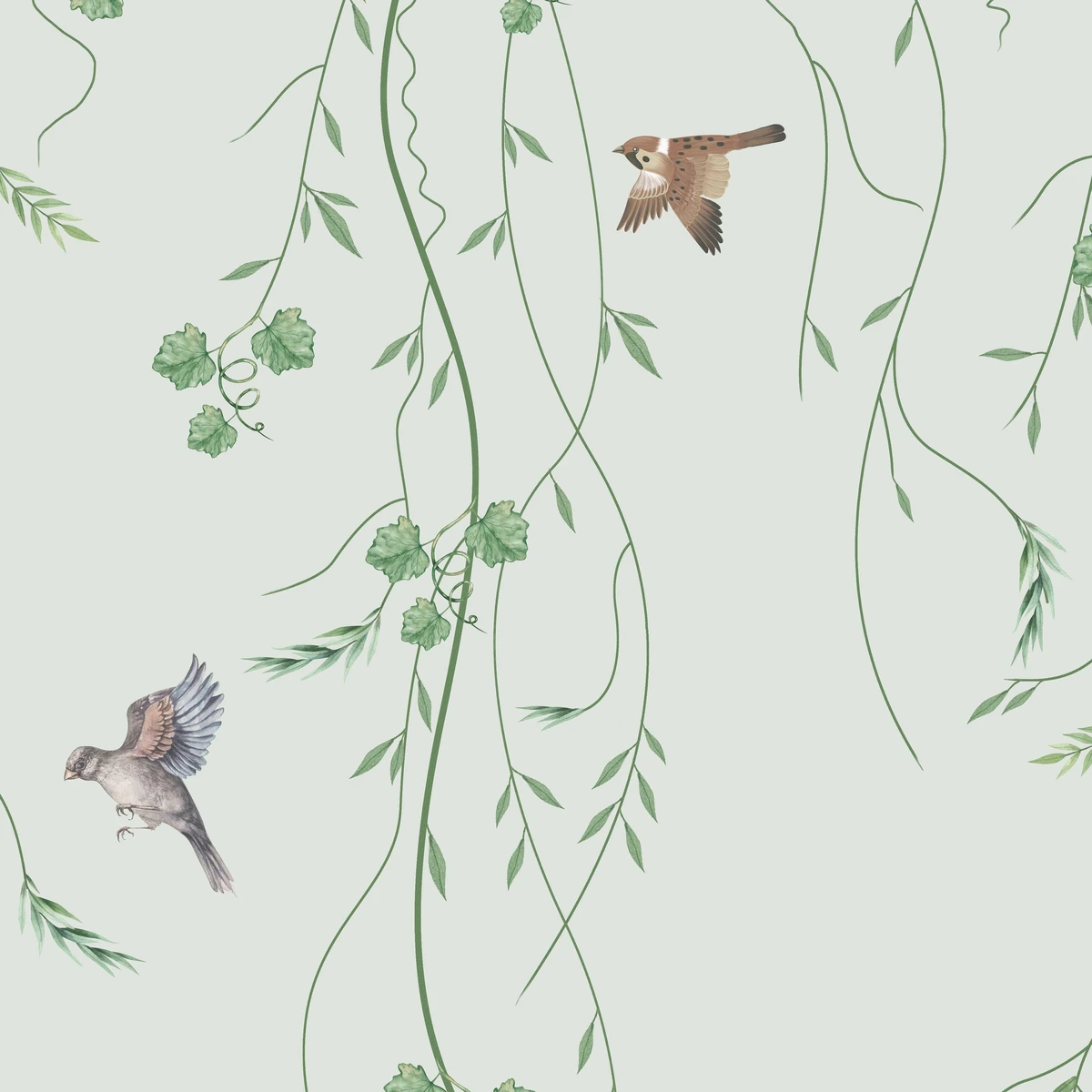 Фотообои на заказ по индивидуальному размеру Citydecor Flower Town 46