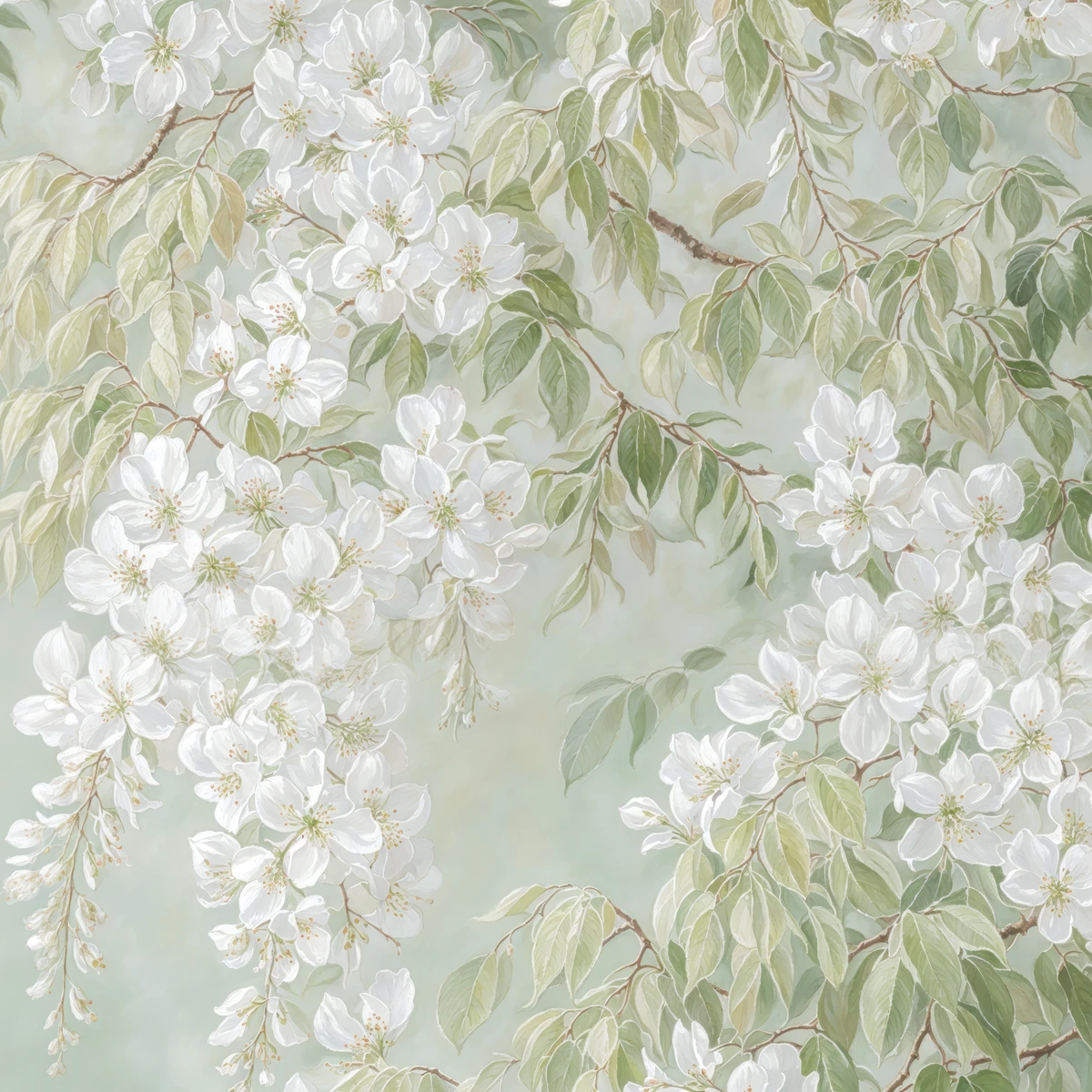 Фотообои на заказ по индивидуальному размеру Citydecor Flower Town 47