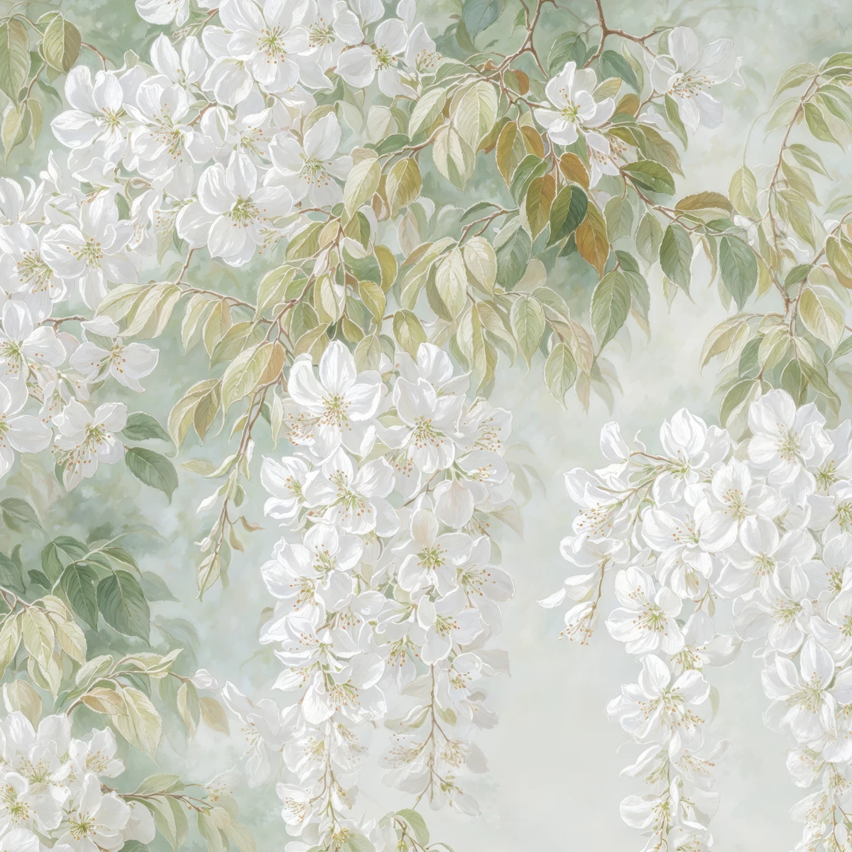 Фотообои на заказ по индивидуальному размеру Citydecor Flower Town 47