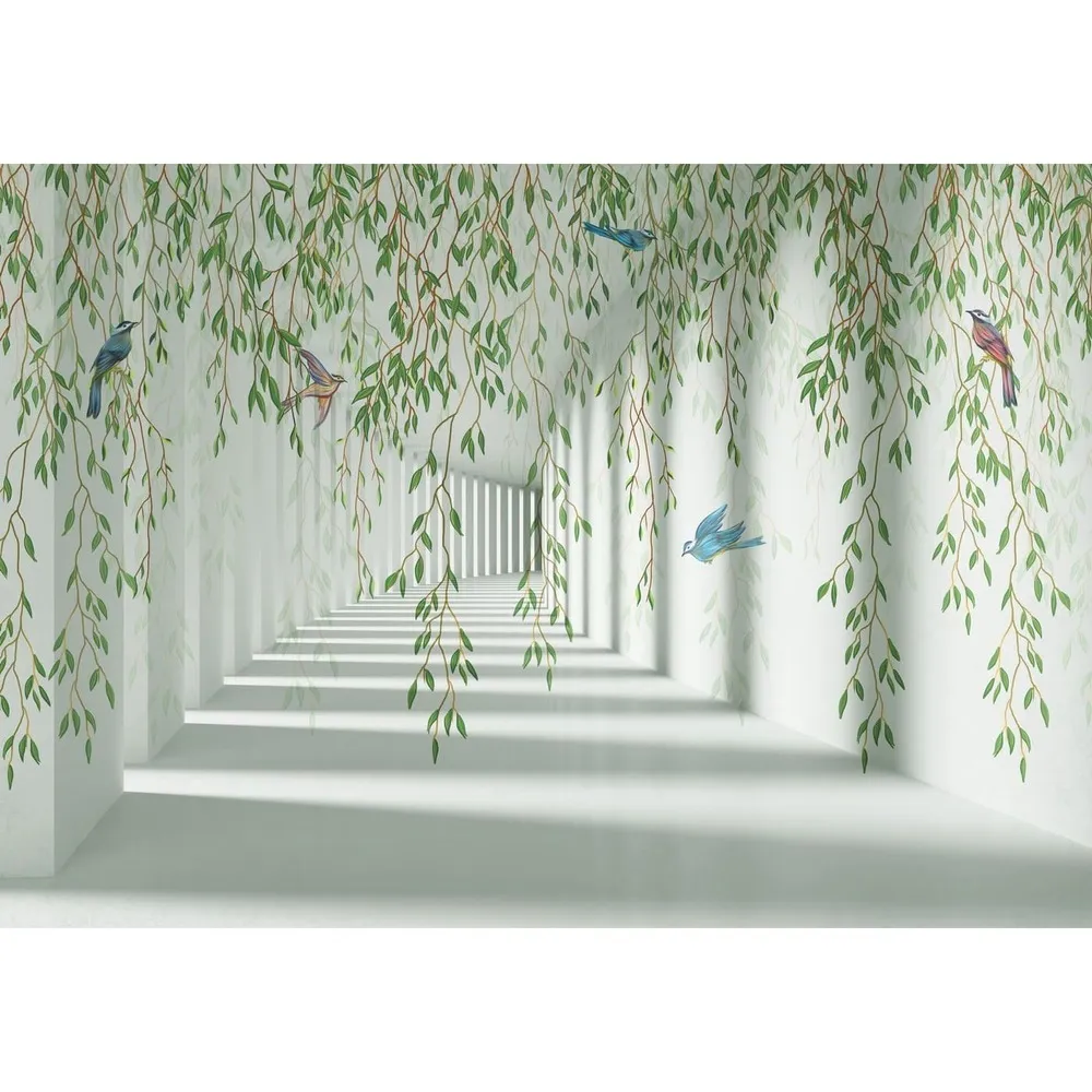 Фотообои на заказ по индивидуальному размеру Citydecor Flower Tunnel 3D 3