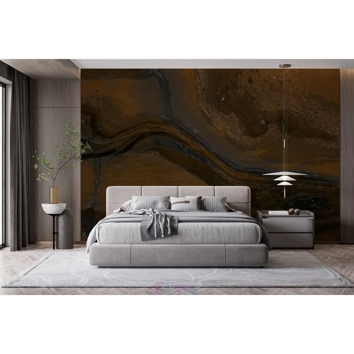 Фотообои на заказ по индивидуальному размеру Citydecor Флюид Арт 102