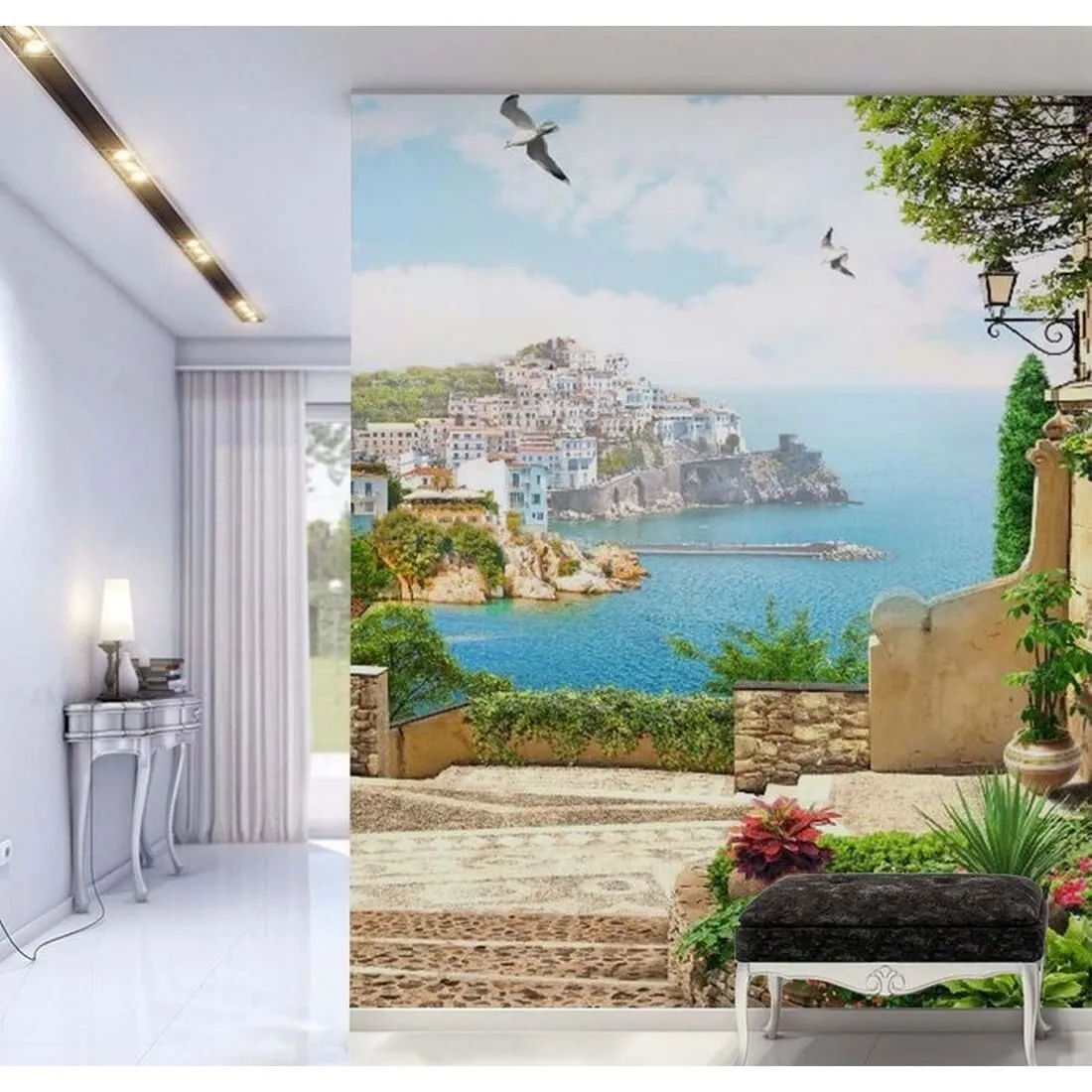 Фотообои на заказ по индивидуальному размеру Citydecor Фреска Италия 3D