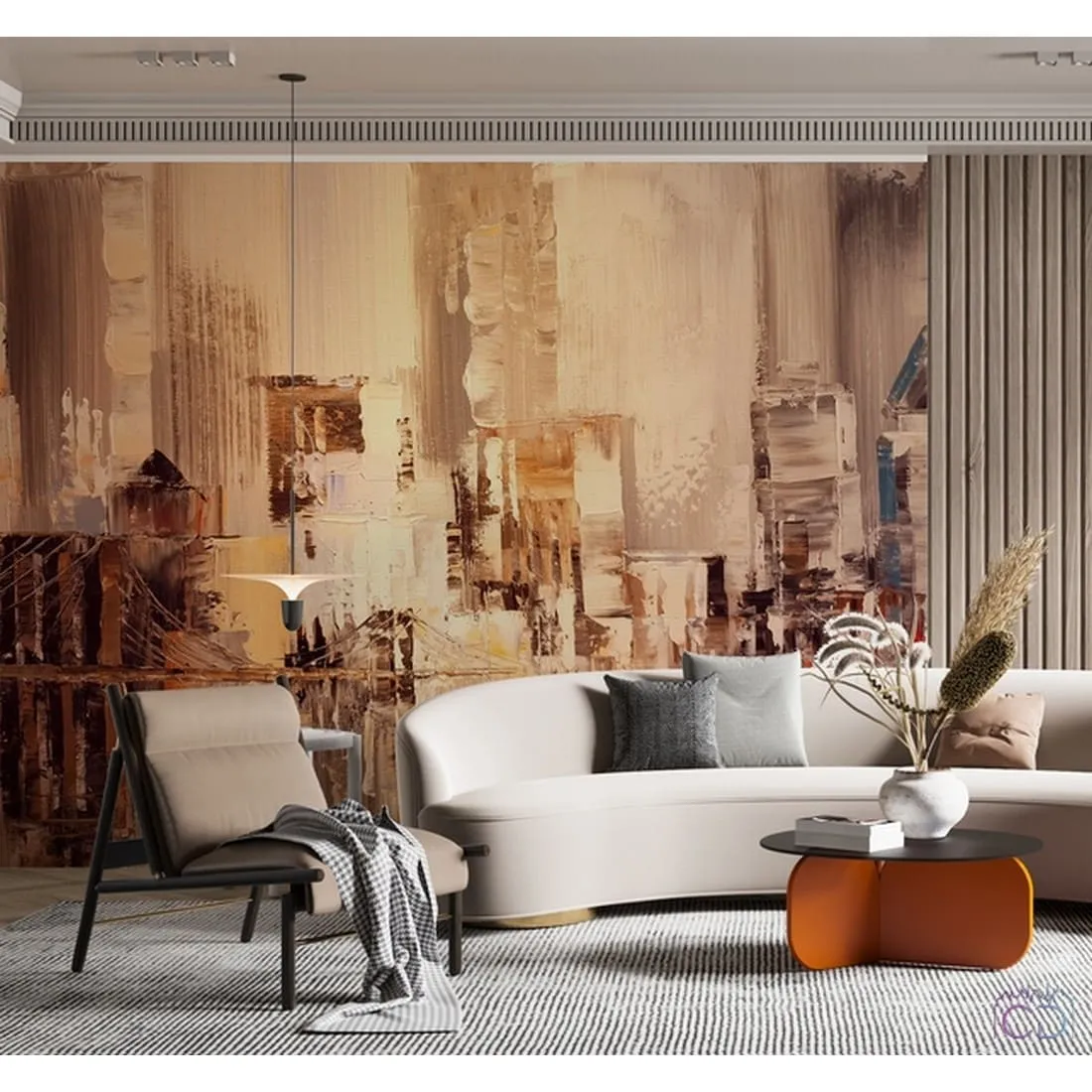 Фотообои на заказ по индивидуальному размеру Citydecor Фреска 49