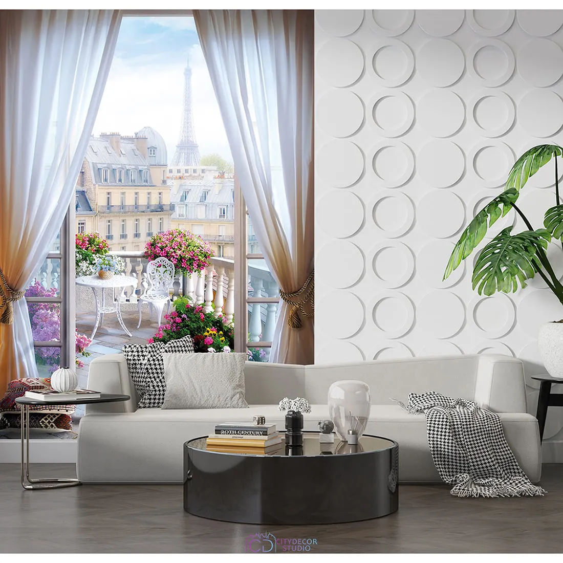 Фотообои на заказ по индивидуальному размеру Citydecor Фреска 53