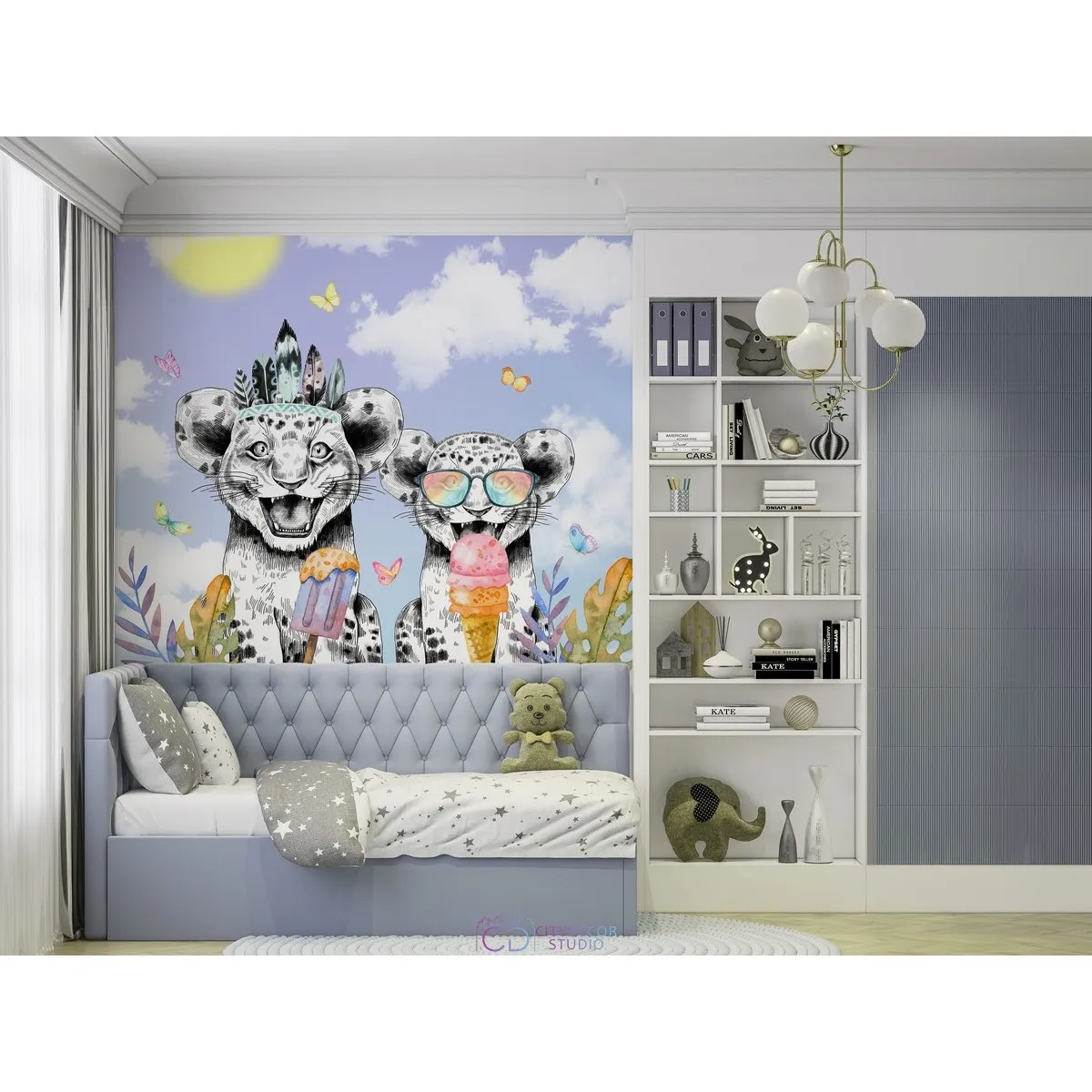 Дизайнерские фотообои по индивидуальному размеру Citydecor Fun 10