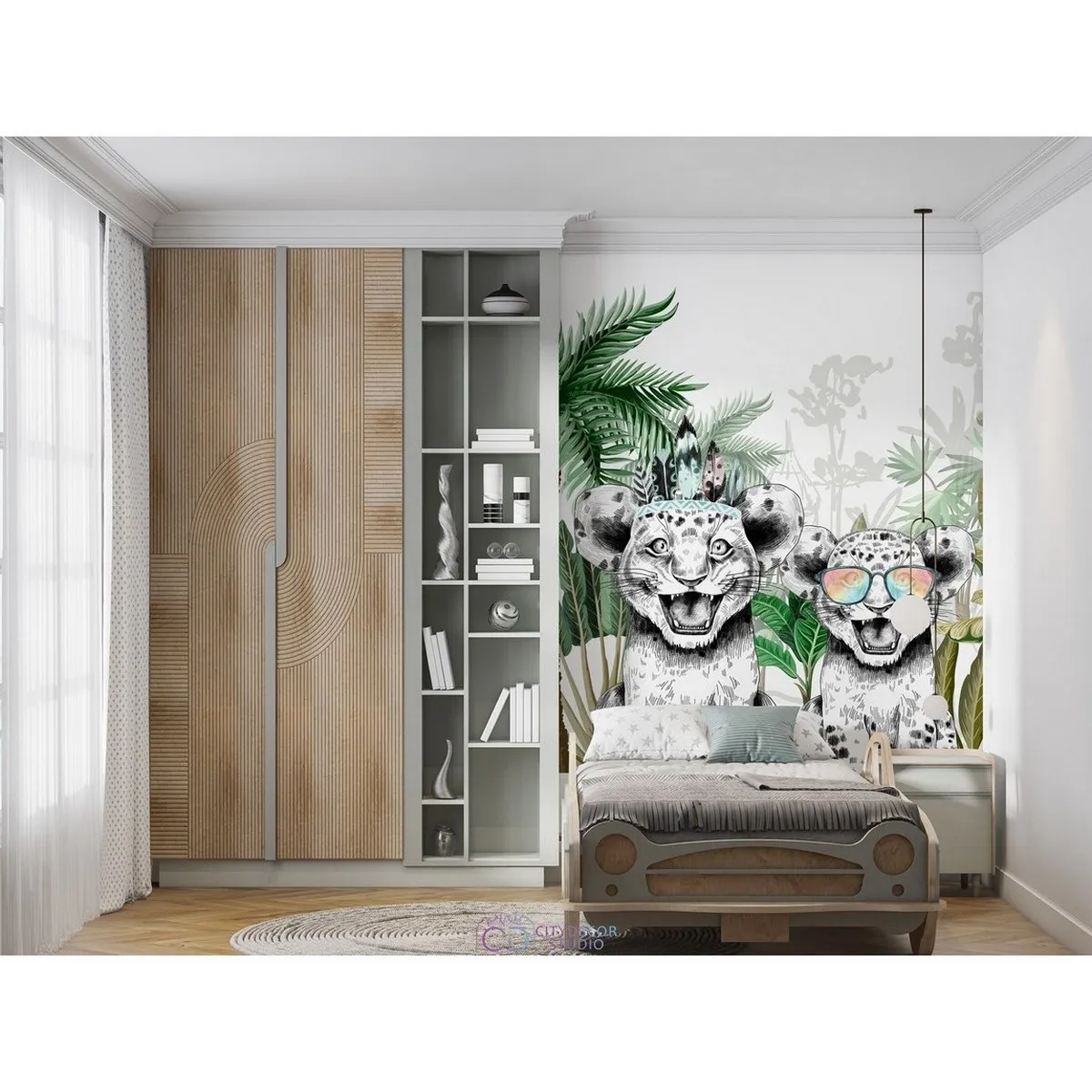 Дизайнерские фотообои по индивидуальному размеру Citydecor Fun 4