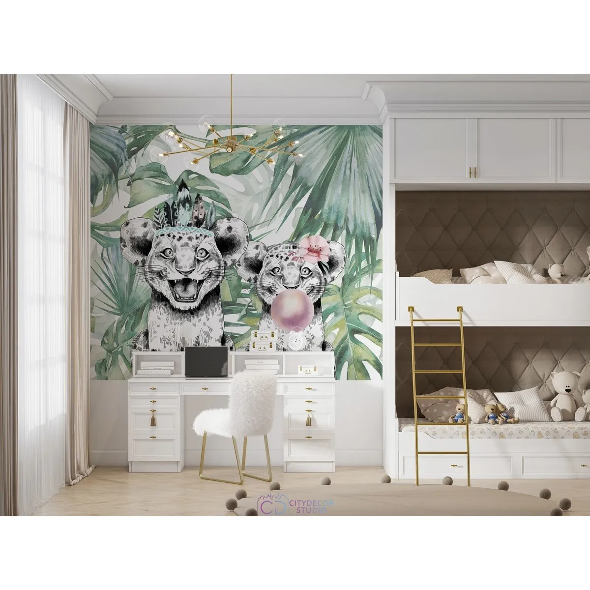 Дизайнерские фотообои по индивидуальному размеру Citydecor Fun 7
