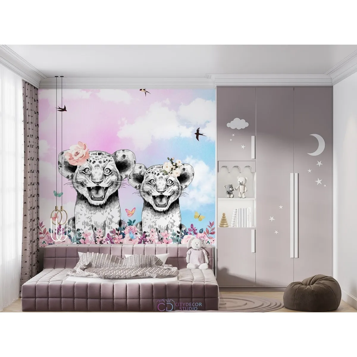 Дизайнерские фотообои по индивидуальному размеру Citydecor Fun 8