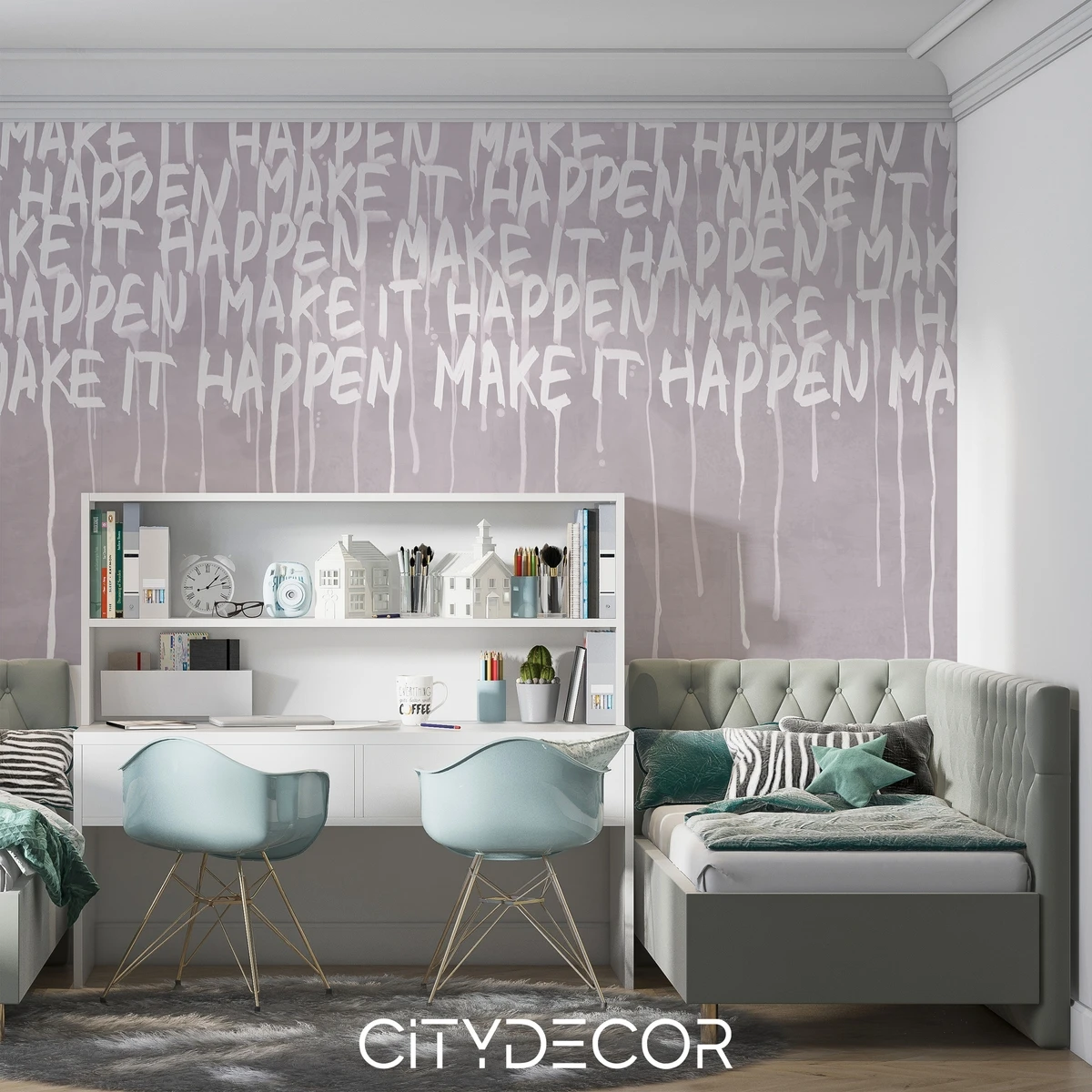 Фотообои на заказ по индивидуальному размеру Citydecor Граффити 3