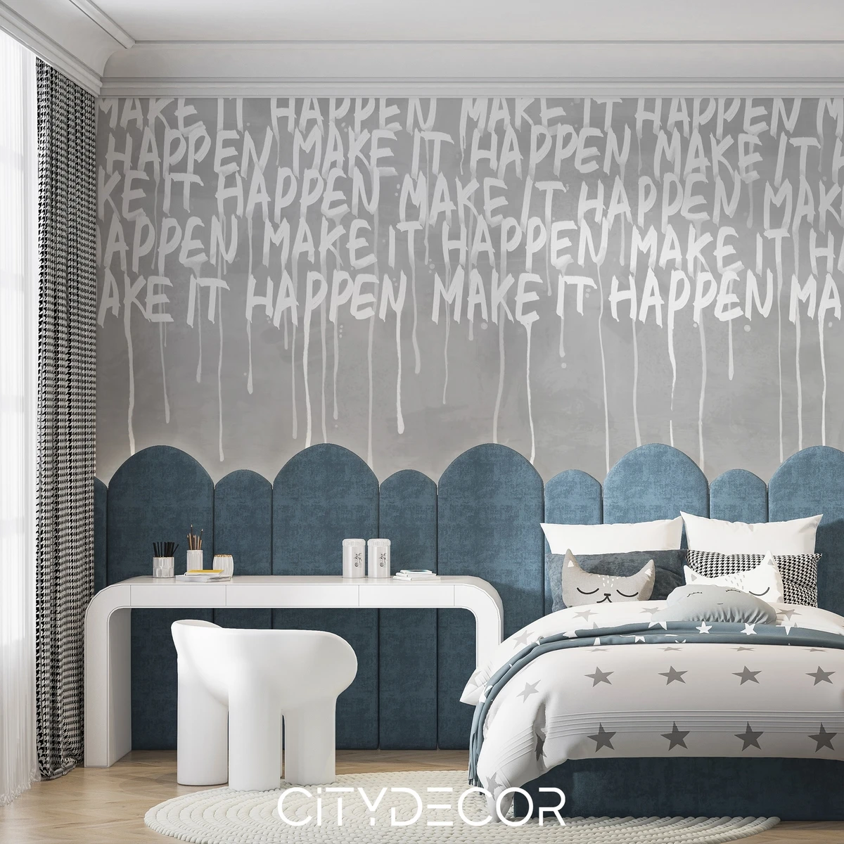 Фотообои на заказ по индивидуальному размеру Citydecor Граффити 4