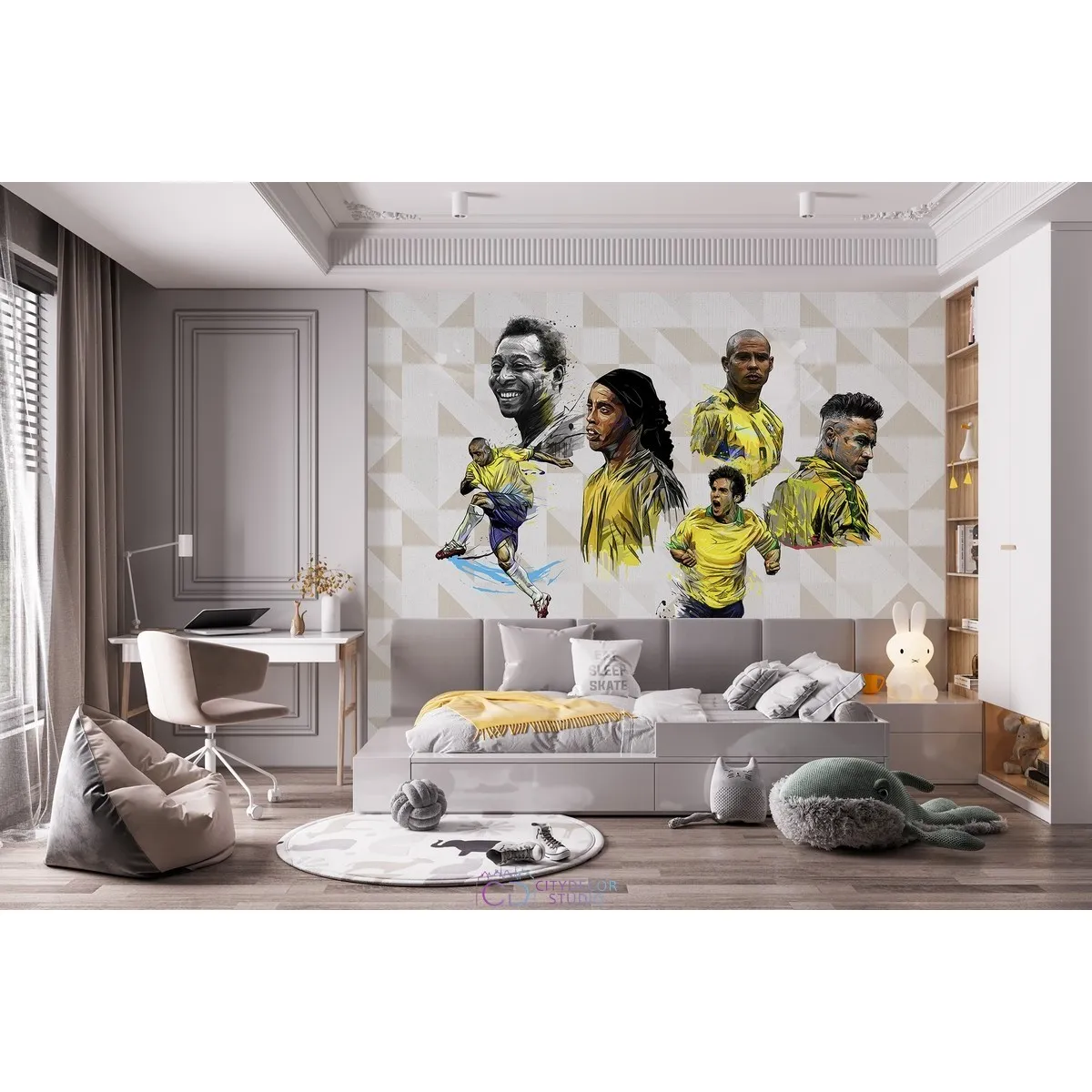 Дизайнерские фотообои по индивидуальному размеру Citydecor Legend 2