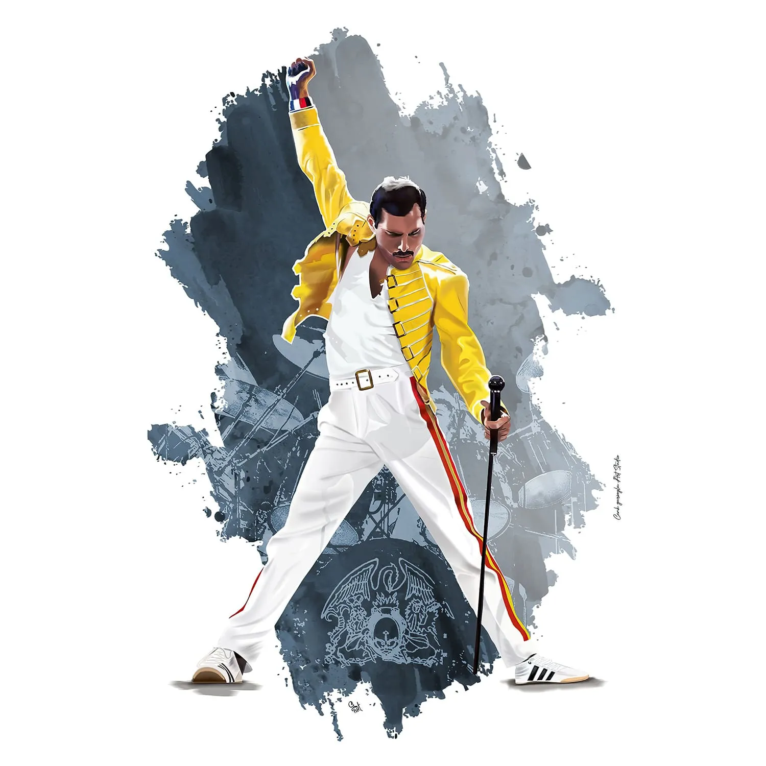 Дизайнерские фотообои по индивидуальному размеру Citydecor Legend (Freddie Mercury) 5