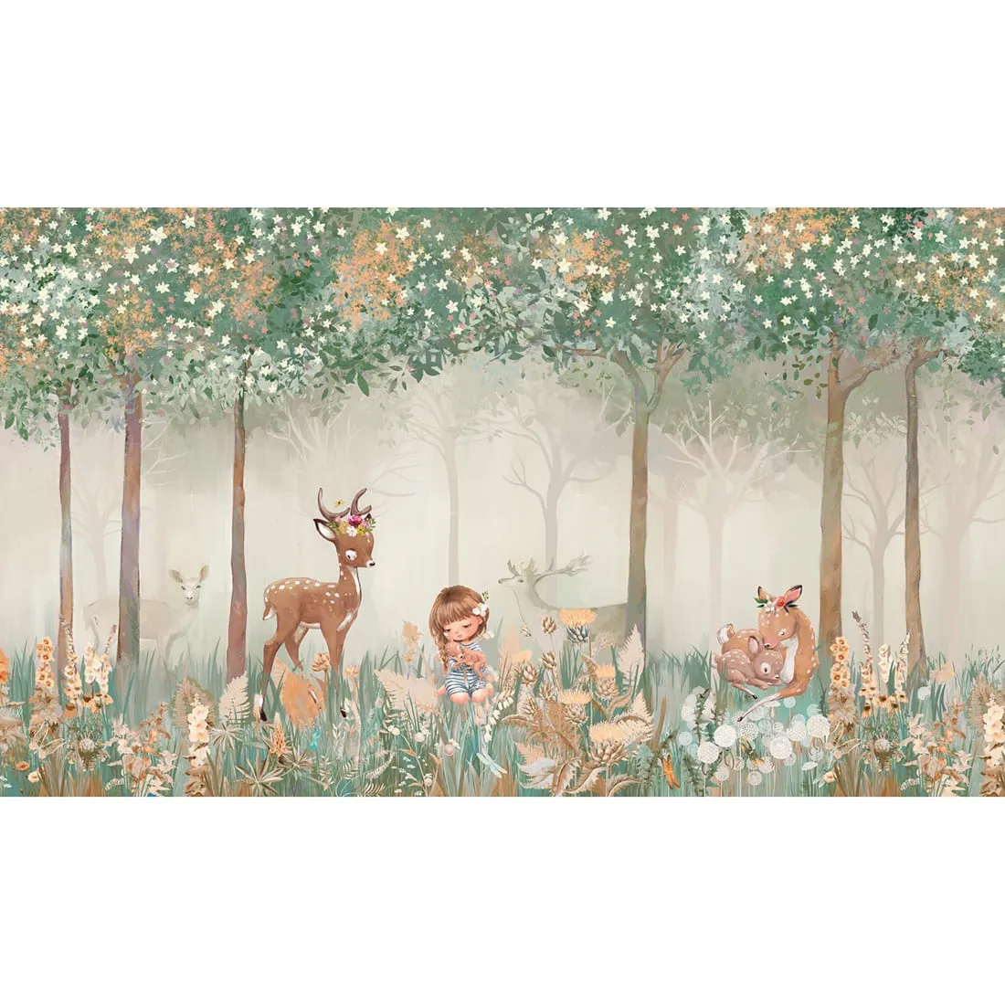 Дизайнерские фотообои по индивидуальному размеру Citydecor Magic Forest 7