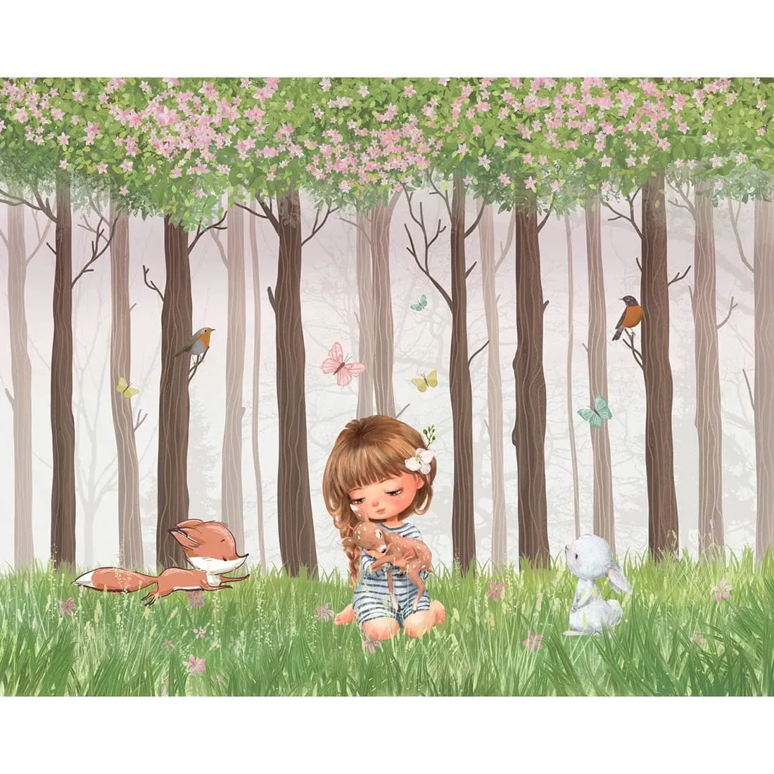 Дизайнерские фотообои по индивидуальному размеру Citydecor Magic Forest 4
