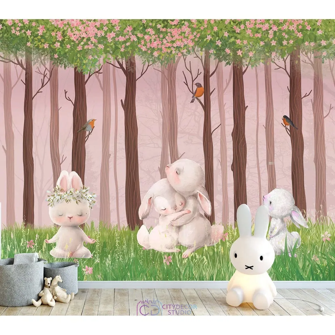 Дизайнерские фотообои по индивидуальному размеру Citydecor Magic Forest 5