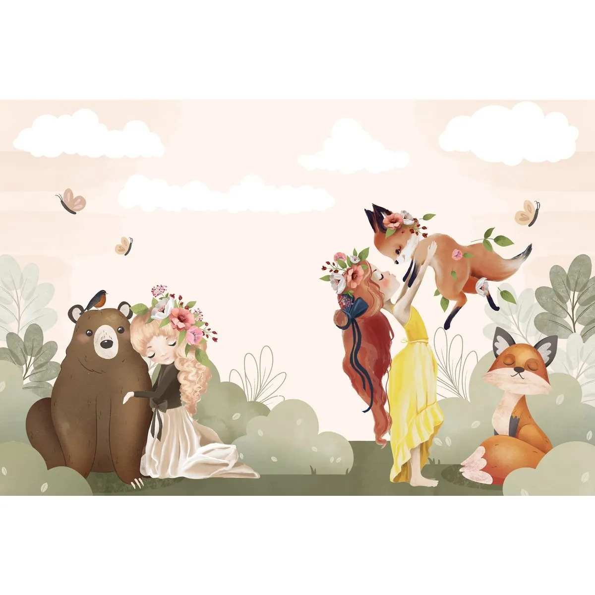 Дизайнерские фотообои по индивидуальному размеру Citydecor Magic Forest 27
