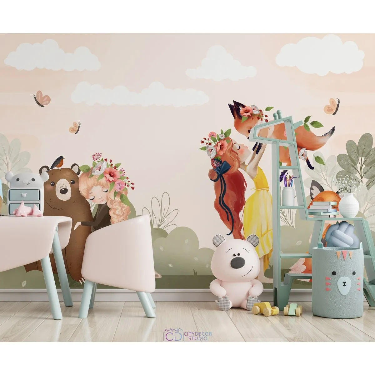Дизайнерские фотообои по индивидуальному размеру Citydecor Magic Forest 27