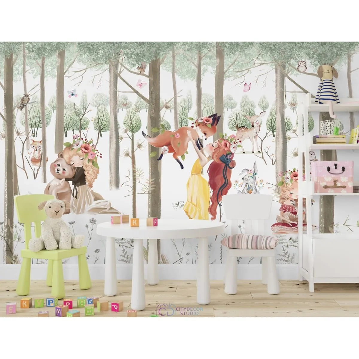 Дизайнерские фотообои по индивидуальному размеру Citydecor Magic Forest 14