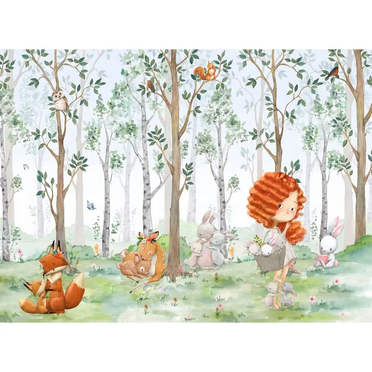 Фотообои на заказ по индивидуальному размеру Citydecor Magic Forest 25