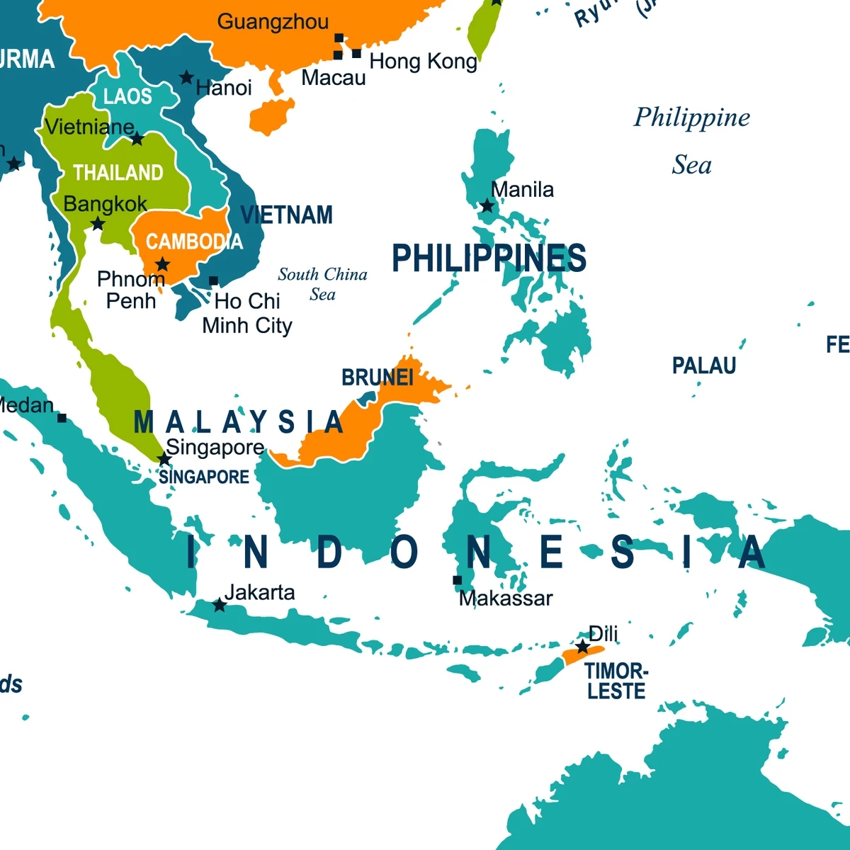 Фотообои на заказ по индивидуальному размеру Citydecor Карта мира 28