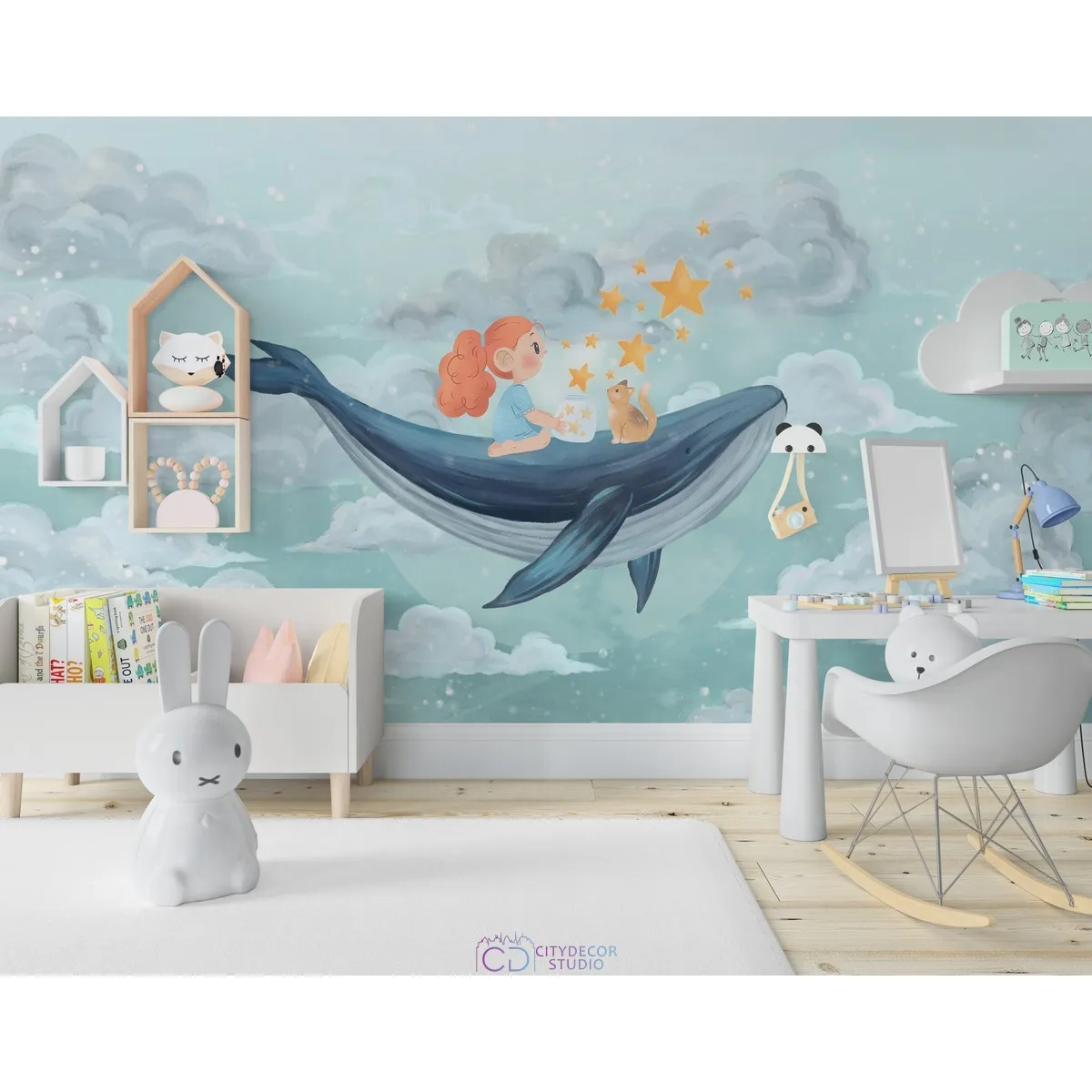 Дизайнерские фотообои по индивидуальному размеру Citydecor Мечтатели 13