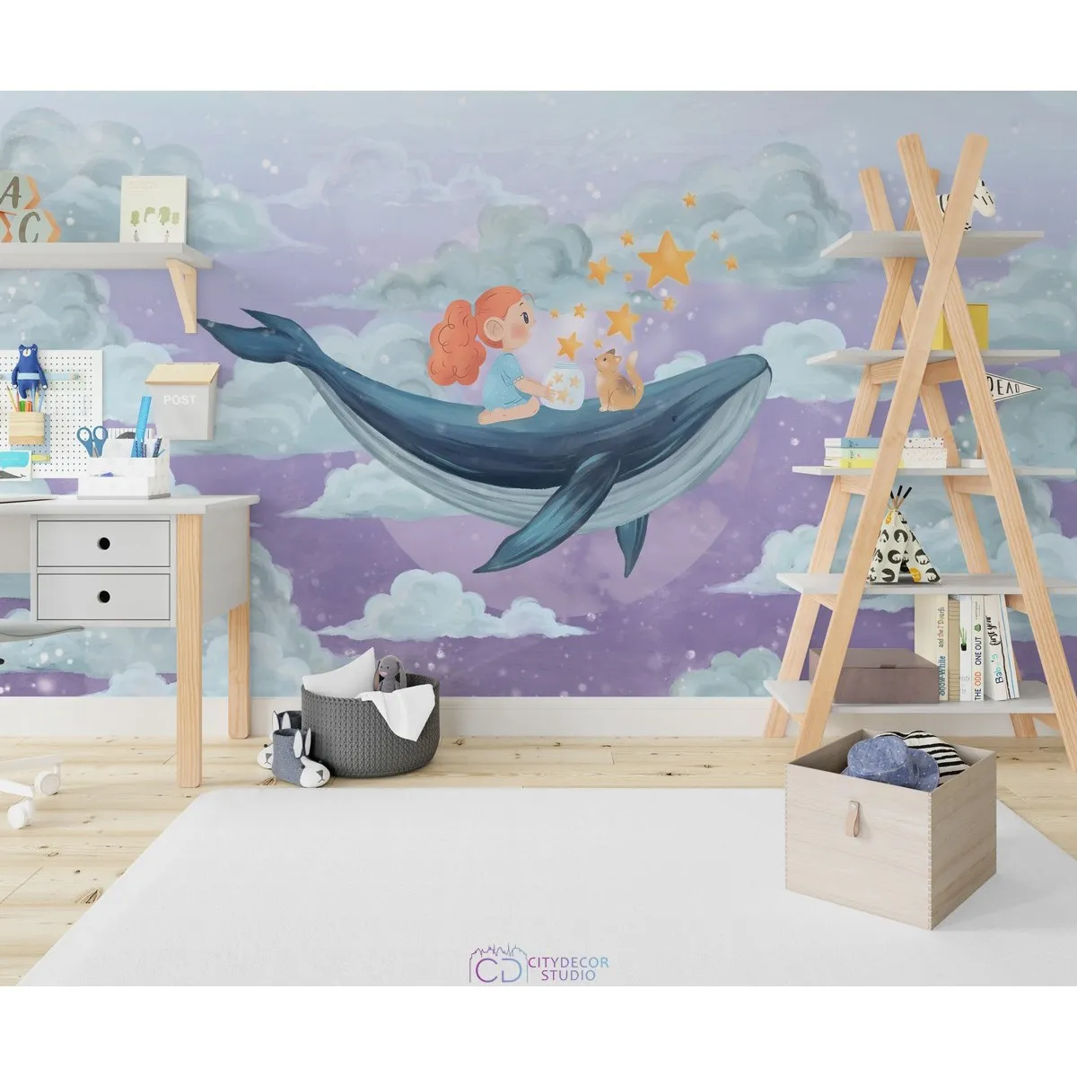 Дизайнерские фотообои по индивидуальному размеру Citydecor Мечтатели 17