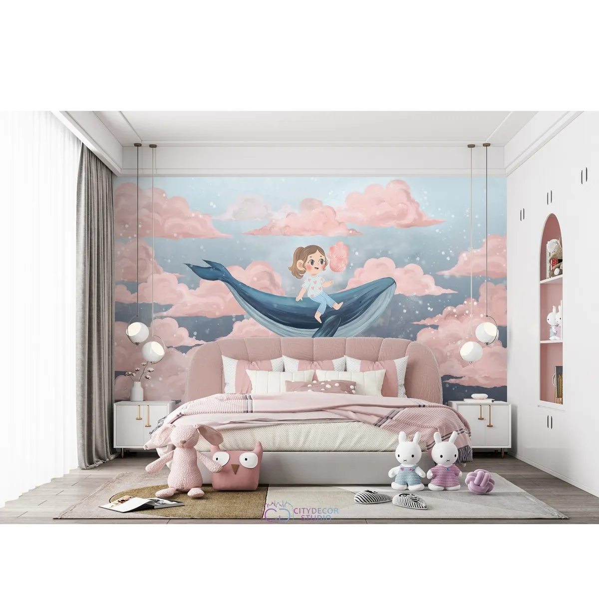 Дизайнерские фотообои по индивидуальному размеру Citydecor Мечтатели 28