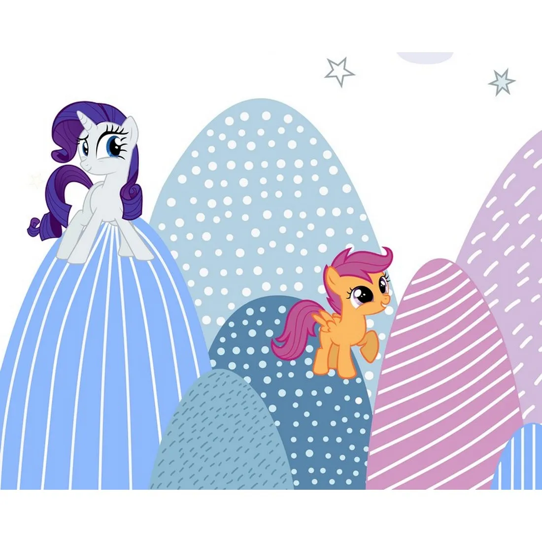 Фотообои на заказ по индивидуальному размеру Citydecor My Little Pony 1