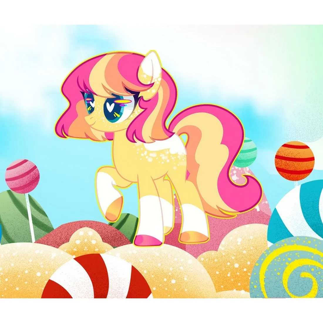 Фотообои на заказ по индивидуальному размеру Citydecor My Little Pony 2