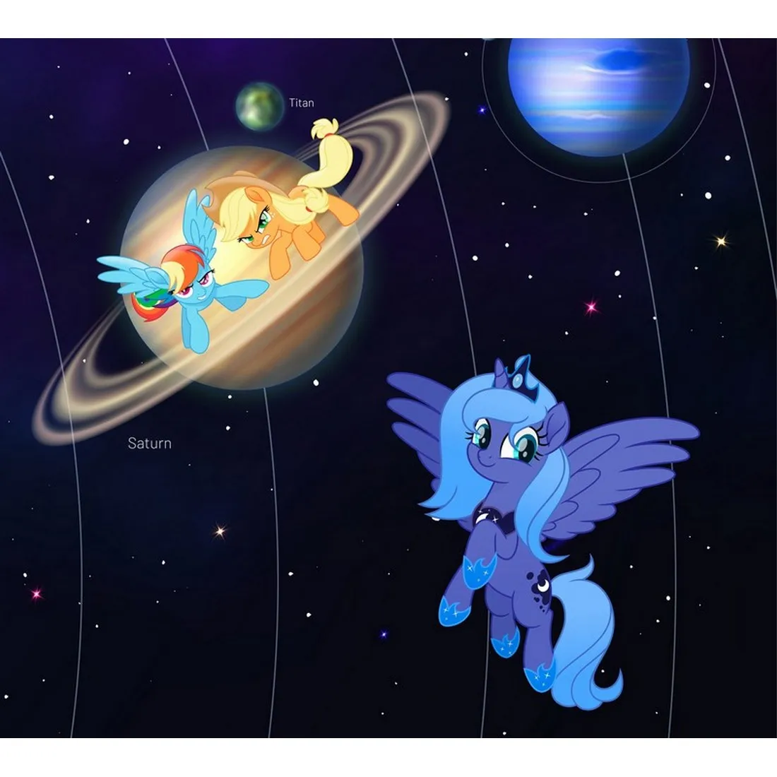 Фотообои на заказ по индивидуальному размеру Citydecor My Little Pony 3