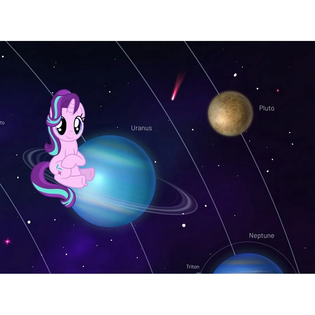 Фотообои на заказ по индивидуальному размеру Citydecor My Little Pony 3