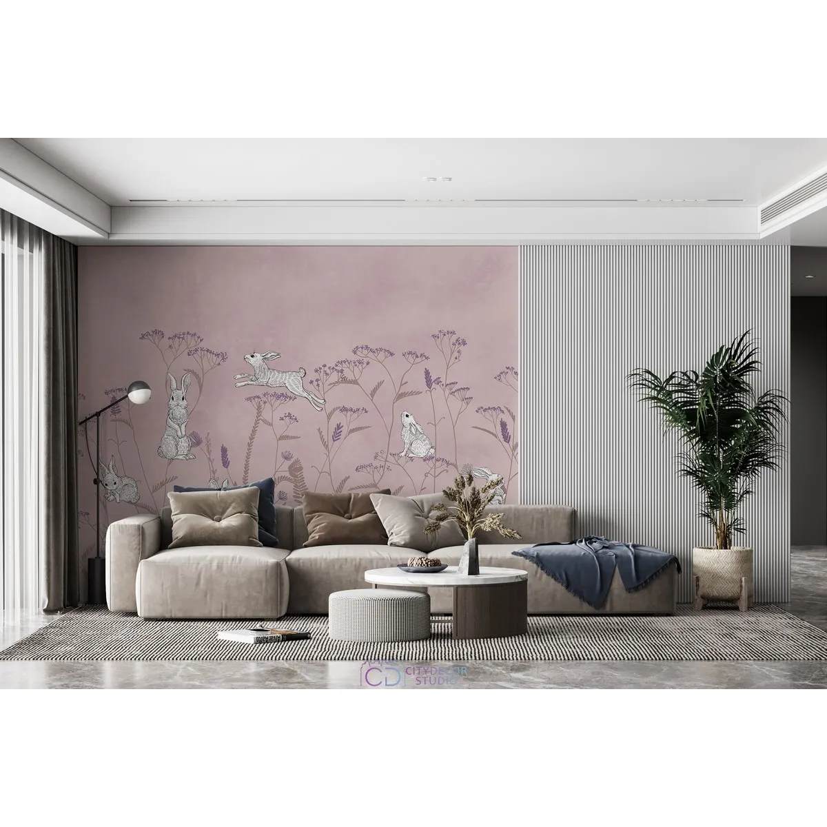 Дизайнерские фотообои по индивидуальному размеру Citydecor На лугу 16