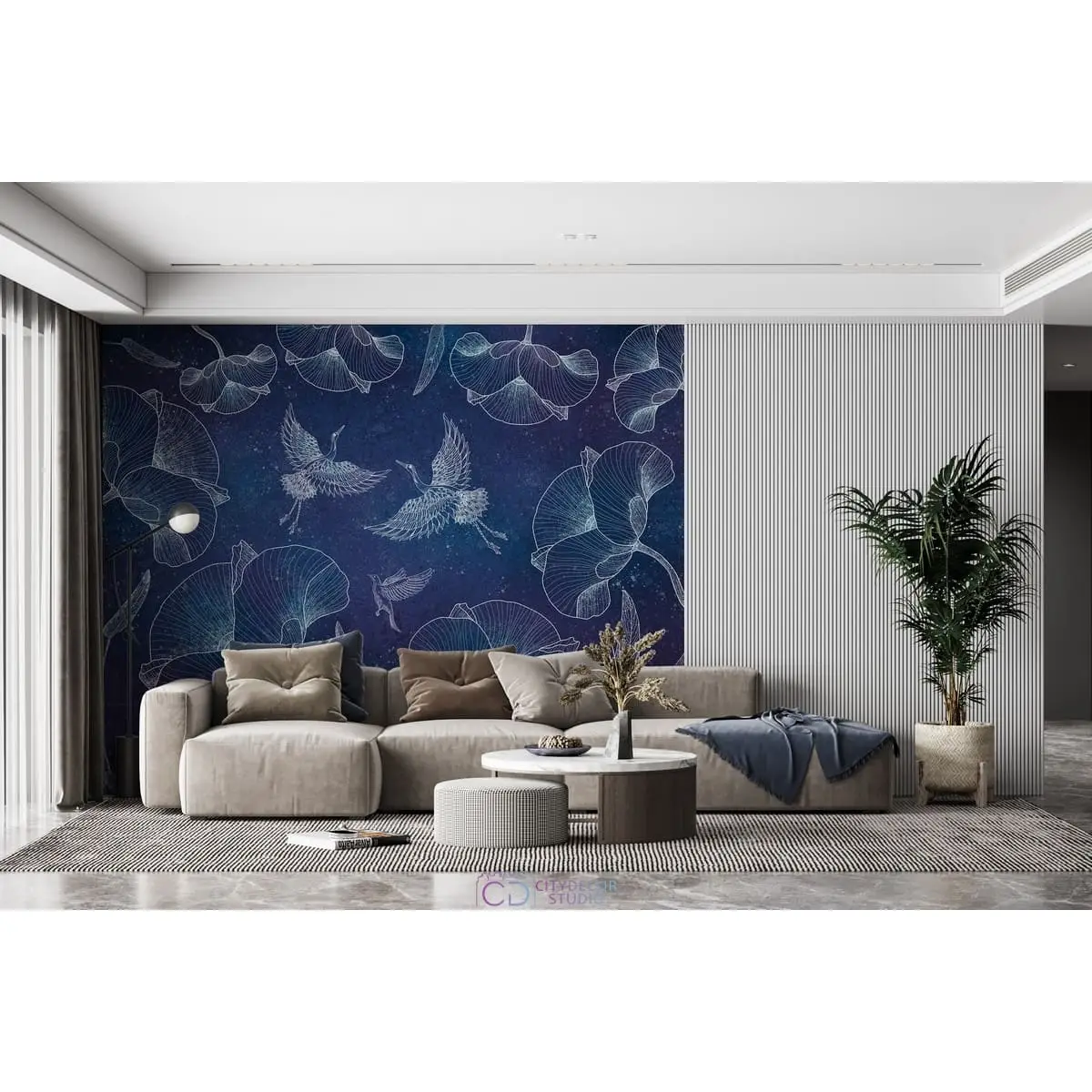 Фотообои на заказ по индивидуальному размеру Citydecor Невесомость 21