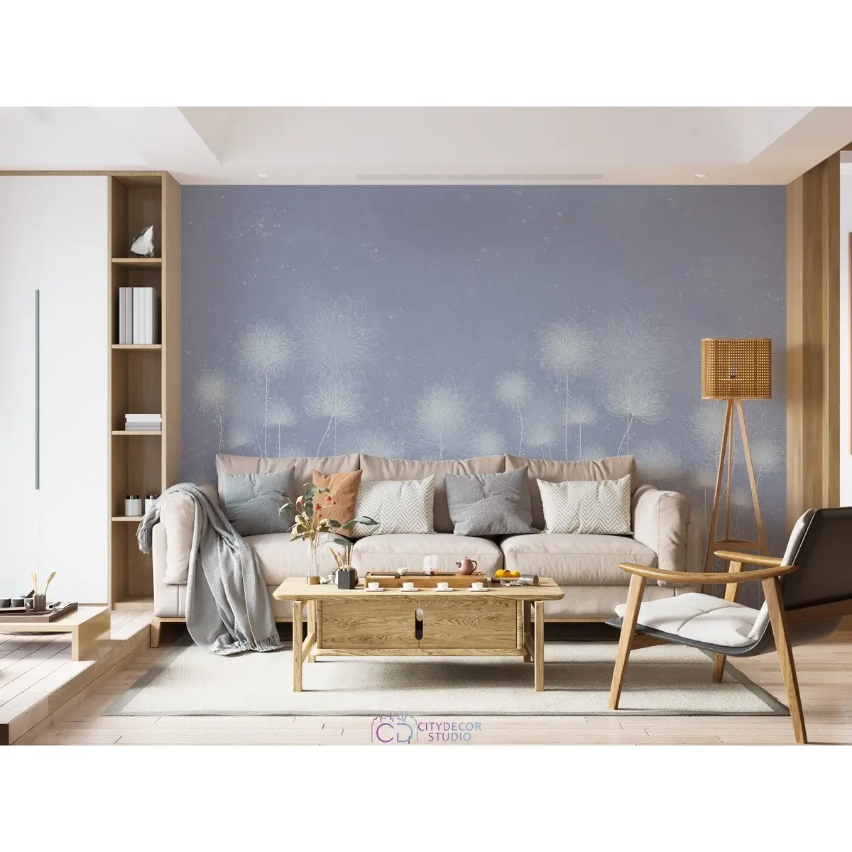 Фотообои на заказ по индивидуальному размеру Citydecor Невесомость 34