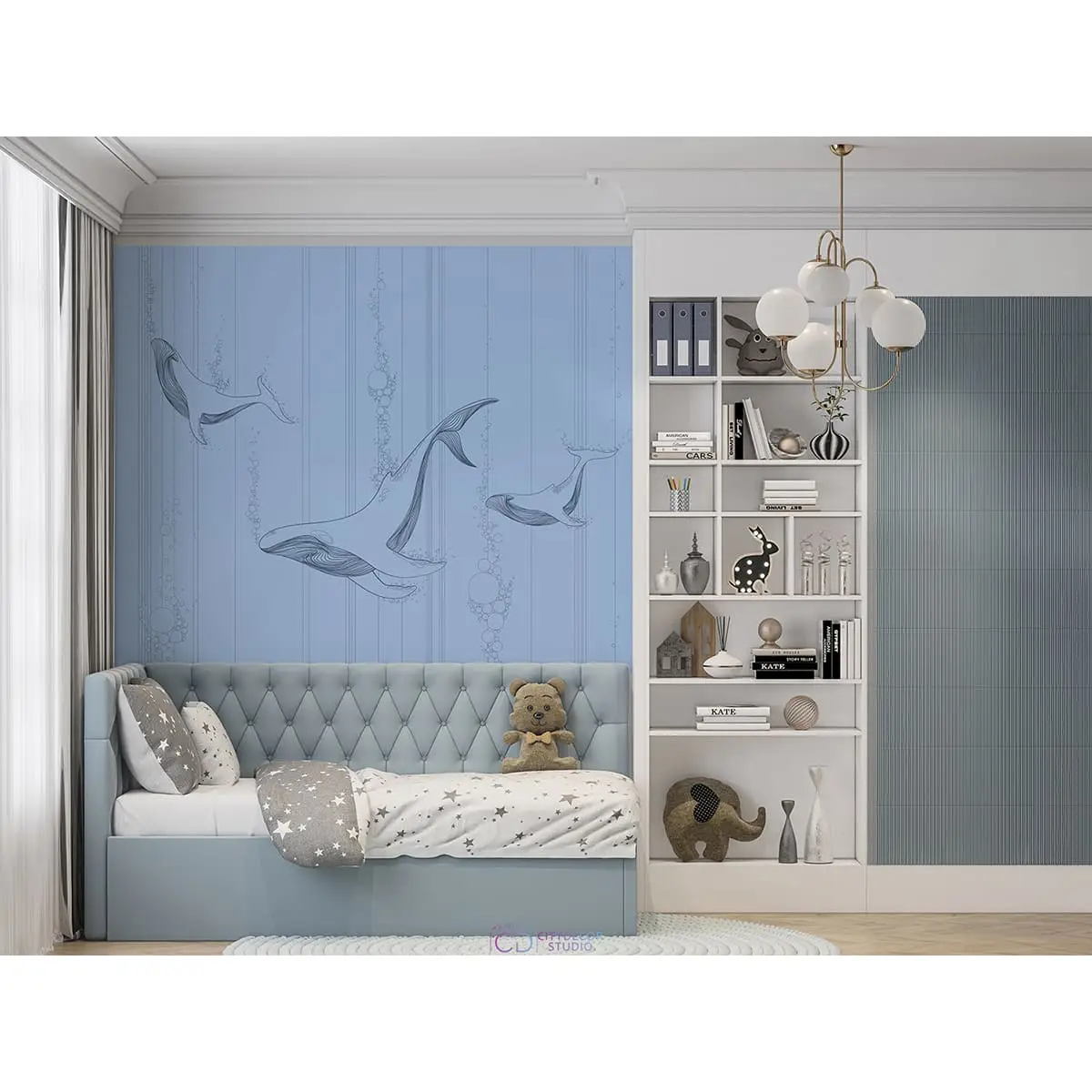 Дизайнерские фотообои по индивидуальному размеру Citydecor Perfect Lines 44