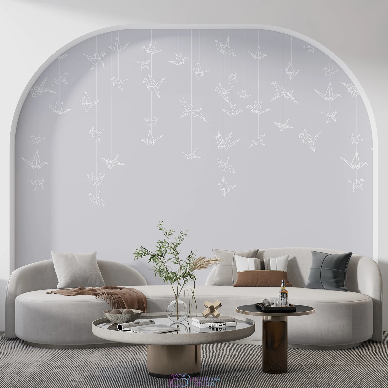 Фотообои на заказ по индивидуальному размеру Citydecor Perfect Lines 60